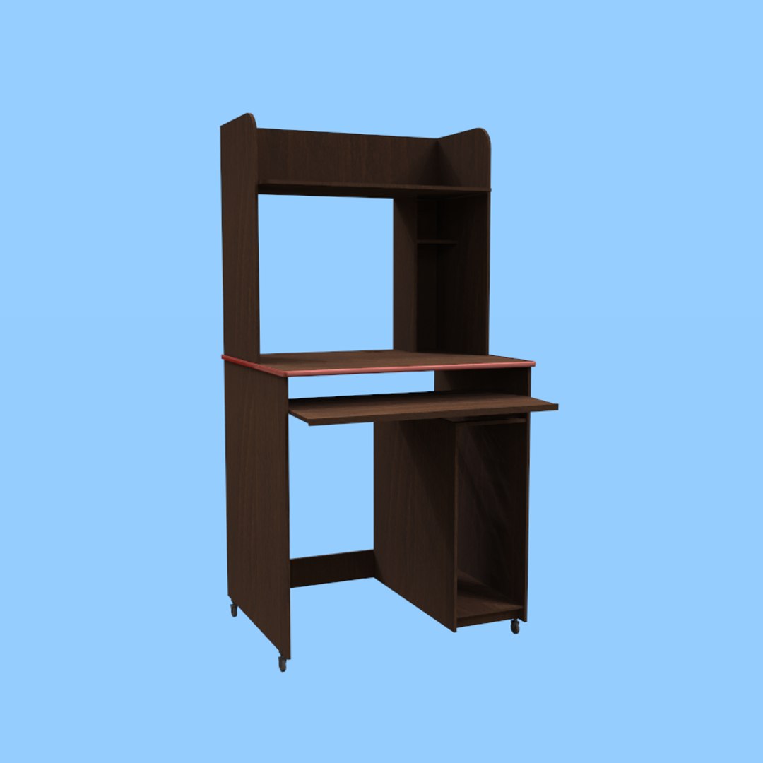 Computer table 3D - TurboSquid 1241088