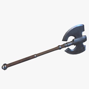 Battle Axe 02 3D model