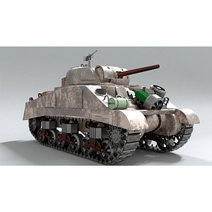 laos Game Tank 3D model