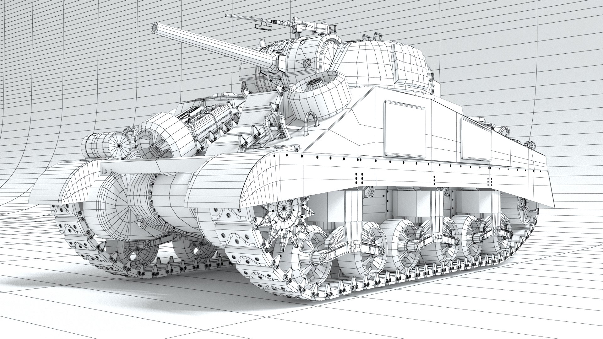 Laos Game Tank 3D Model - TurboSquid 2371192