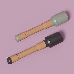 Cartoon Stick Grenade