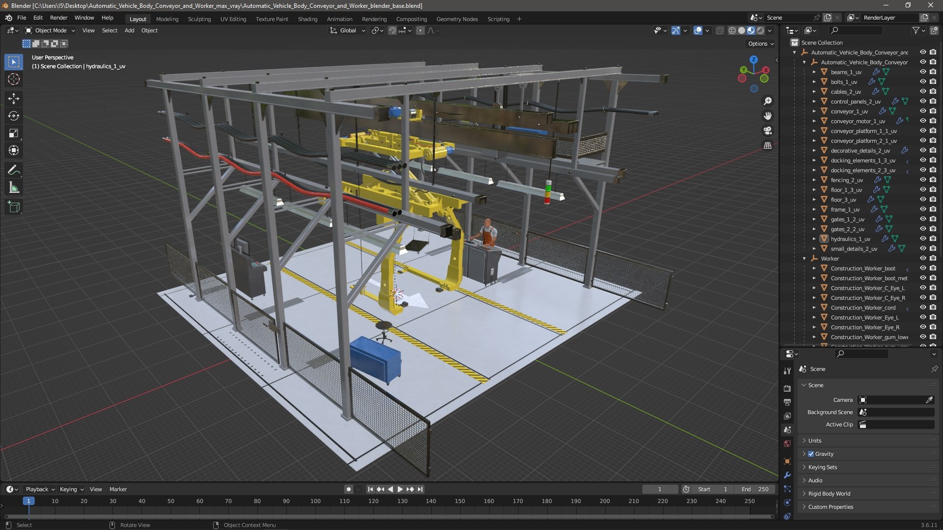 3D Automatic Vehicle Body Conveyor and Worker model https://p.turbosquid.com/ts-thumb/CQ/lpkZNo/kp/automatic_vehicle_body_conveyor_and_worker_1001/jpg/1733764925/1920x1080/fit_q87/921ca33600d80fff0f0fadd87f7b38458bda4026/automatic_vehicle_body_conveyor_and_worker_1001.jpg