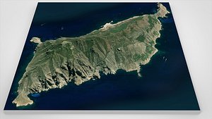 Island Marettimo Sicily 3D model