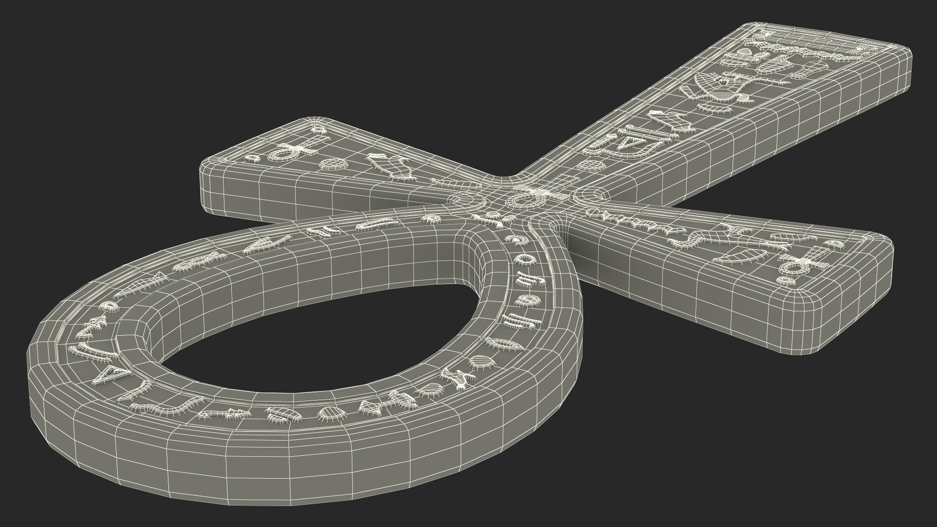 3D Ankh Symbol Model - TurboSquid 2339688