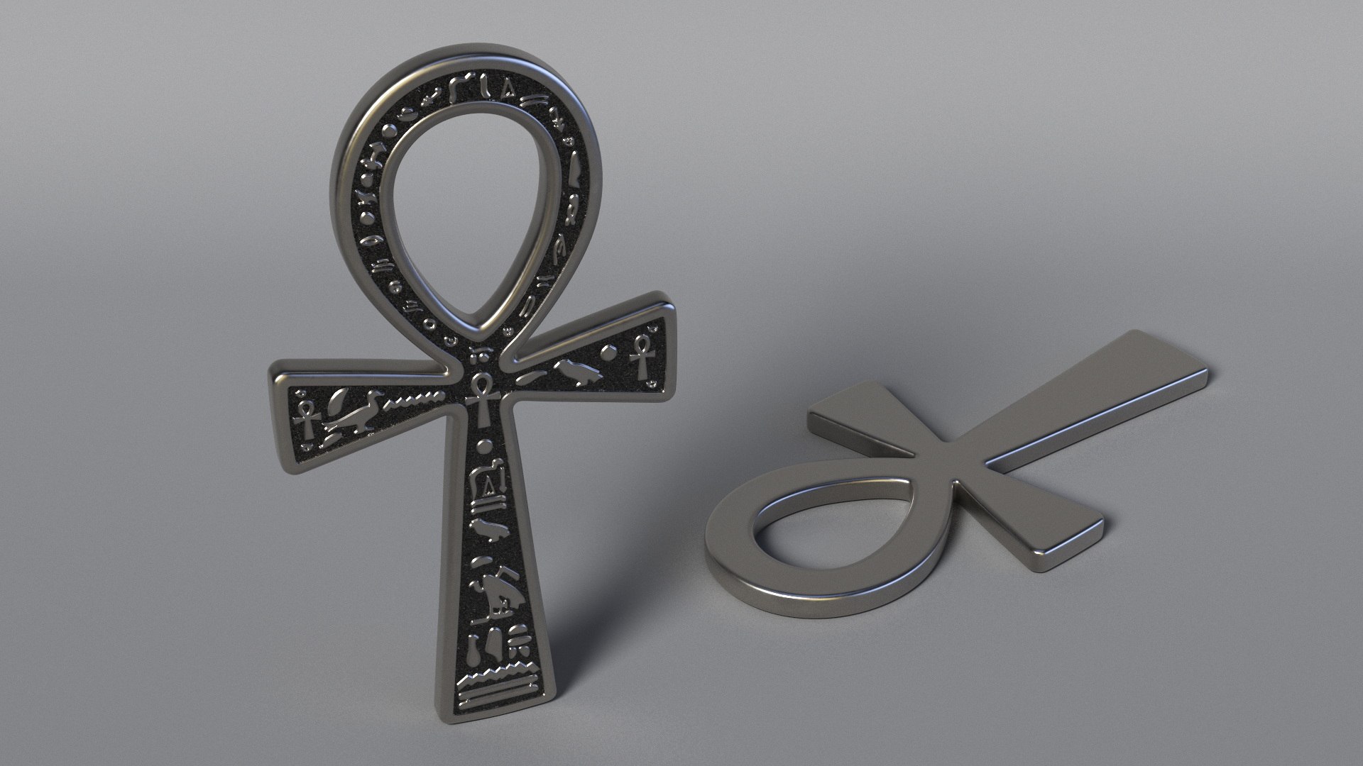 3D Ankh Symbol Model - TurboSquid 2339688