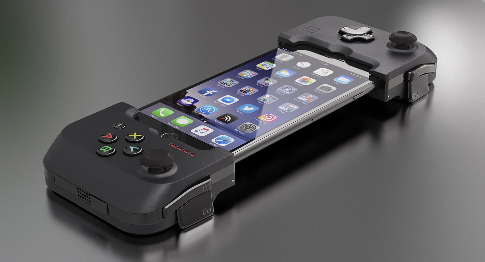 3D model gamevice controller - TurboSquid 1276508