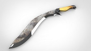 weapon machete knife model