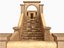 Colección Lowpoly Ancient Temples con interior