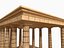 Colección Lowpoly Ancient Temples con interior