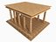 Colección Lowpoly Ancient Temples con interior