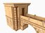 Colección Lowpoly Ancient Temples con interior
