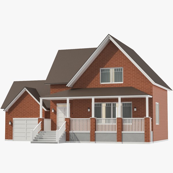 Classic House 03 3D model