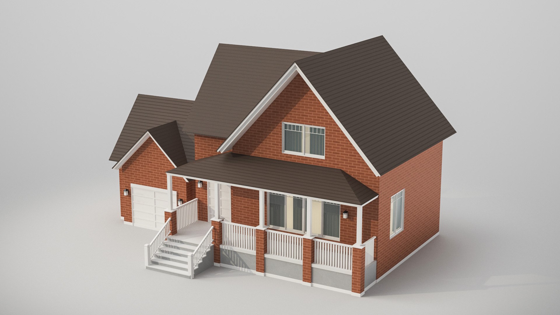 Classic House 03 3D Model - TurboSquid 1774828
