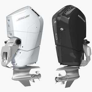 Mercury Verado V12 600HP Outboard Motor