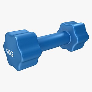 3d dumbbell 6kg model