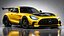Model 3D samochodu sportowego Mercedes-AMG GT Performance