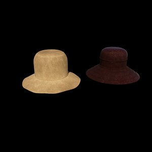 Bucket hat 3D model