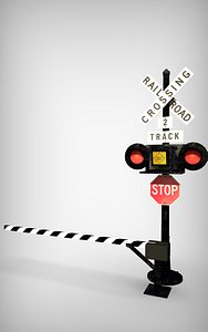 Traffic signals 3D model