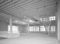 3 FLOORS - Industrial Loft Office - -no materials-