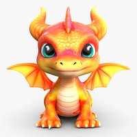 Adorable Baby Dragon 1