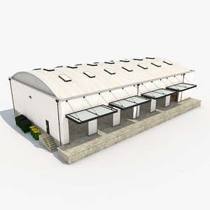 3d model warehouse truss loading