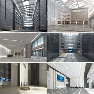 Modern Hall Collection 09 3D