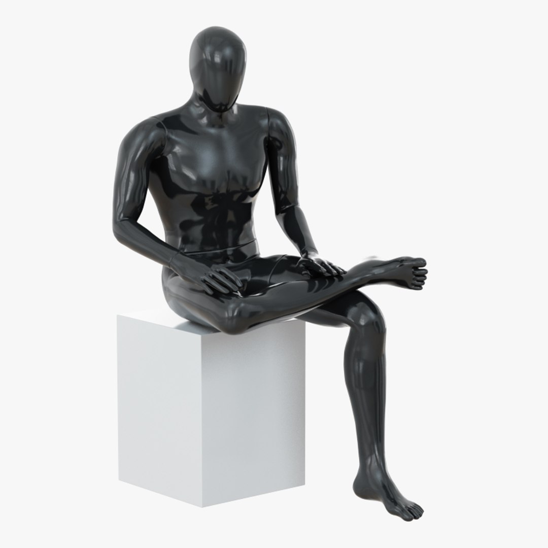 Sitting 3d model