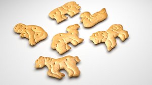 Animal Crackers 3D model