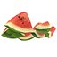 Sliced Watermelon Set 6 Pieces