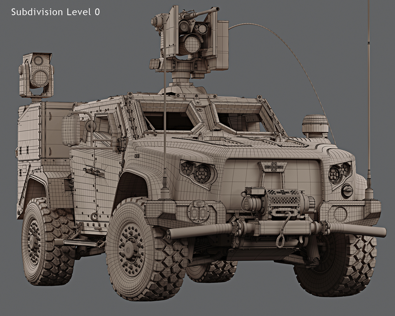 3D oshkosh jltv 2020 model TurboSquid 1687854