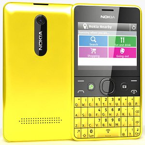 Nokia Asha 210 Yellow