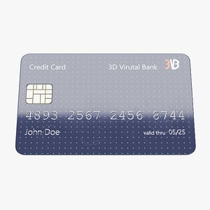3D credit card 3