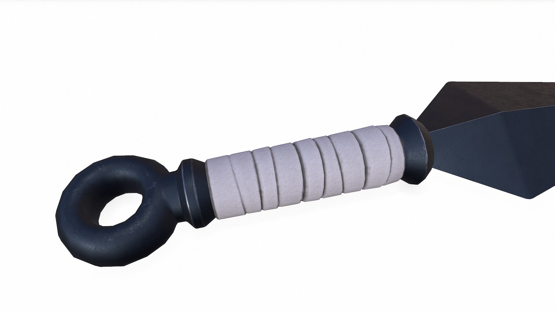 Kunai Weapon Low-poly PBR 3D model https://p.turbosquid.com/ts-thumb/CR/cNt6fZ/QG/screenshot008/png/1764572872/1920x1080/fit_q87/6991d0b6e936fac18367d601daf8031d098c288a/screenshot008.jpg