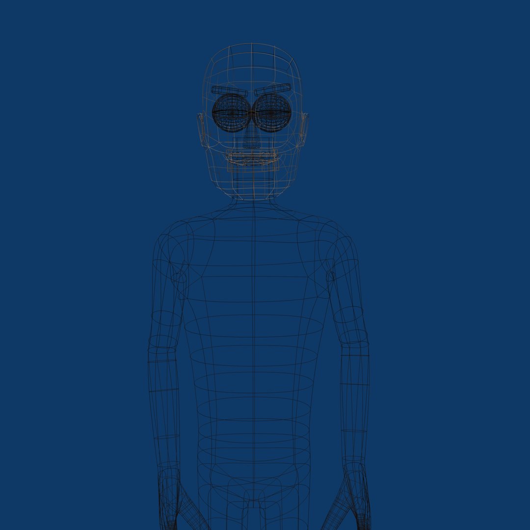 Free Blend Mode Rig Blender Simple