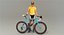 Cyclist Animated HQ 001 Editorial License