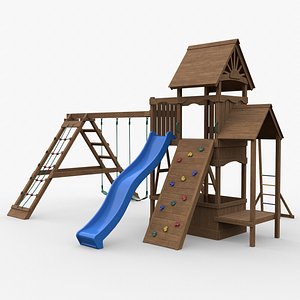 3D model PBR Playground Jungle Gym 11