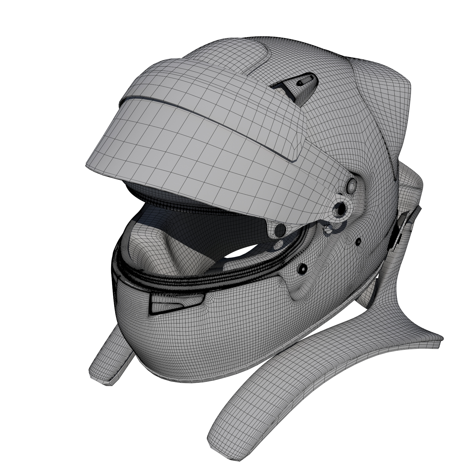 3D model lewis hamilton helmet 2017 | 1145851 | TurboSquid