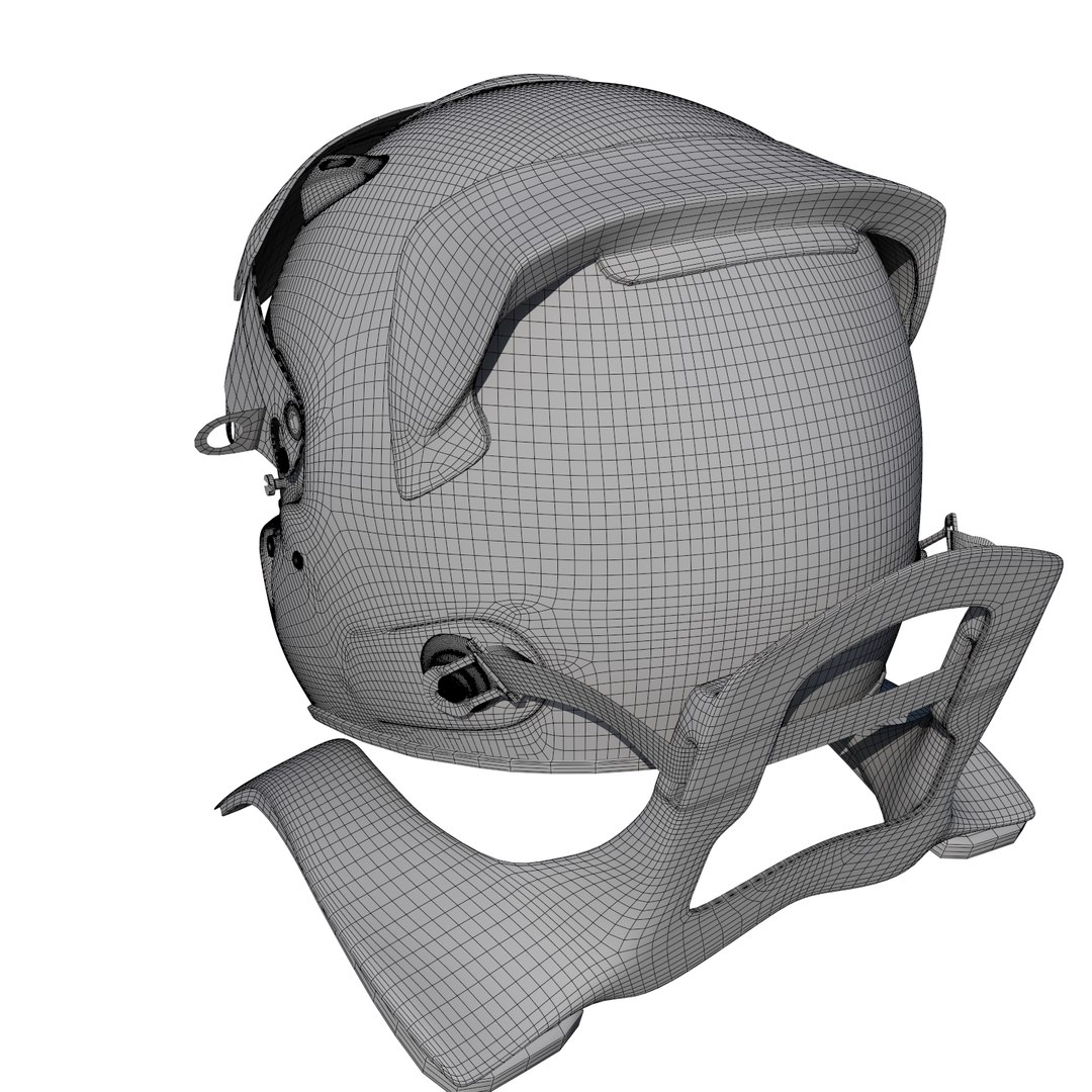 3D Model Lewis Hamilton Helmet 2017 | 1145851 | TurboSquid