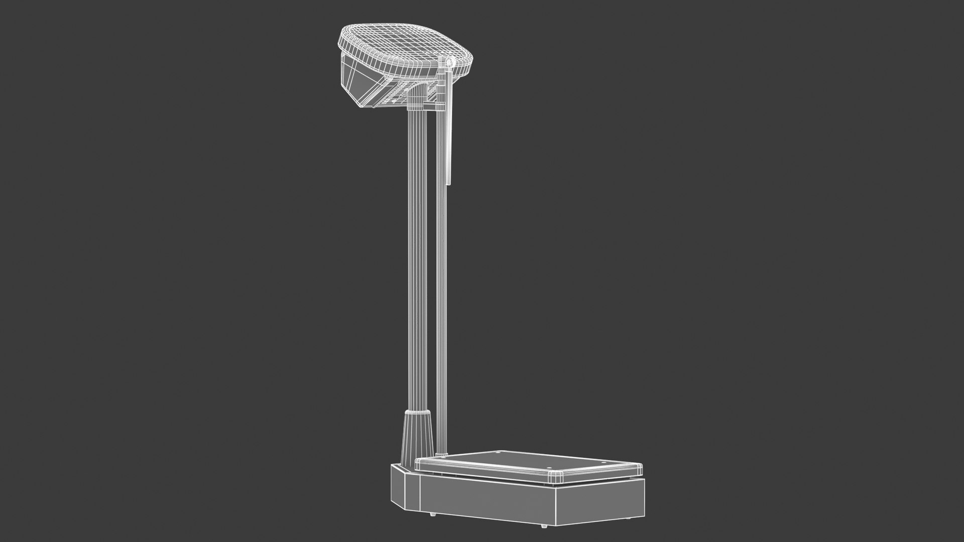 3D Model Medical Weighing Scales - TurboSquid 2372318