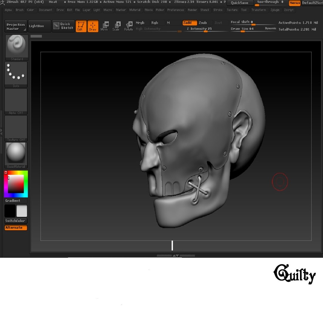 3D Character Head Model - TurboSquid 1164676