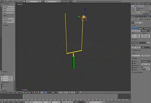 3d goal post model