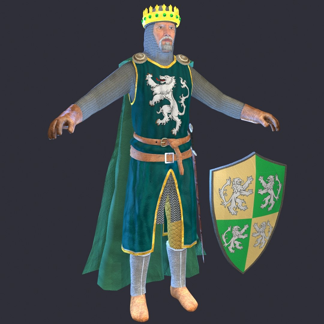 king knight medieval 3D https://p.turbosquid.com/ts-thumb/CR/x9ouH1/3EynxKY4/10000a/jpg/1560881448/1920x1080/fit_q87/9bacee857b26029aecf1e8d96dc534fbf234dbfe/10000a.jpg
