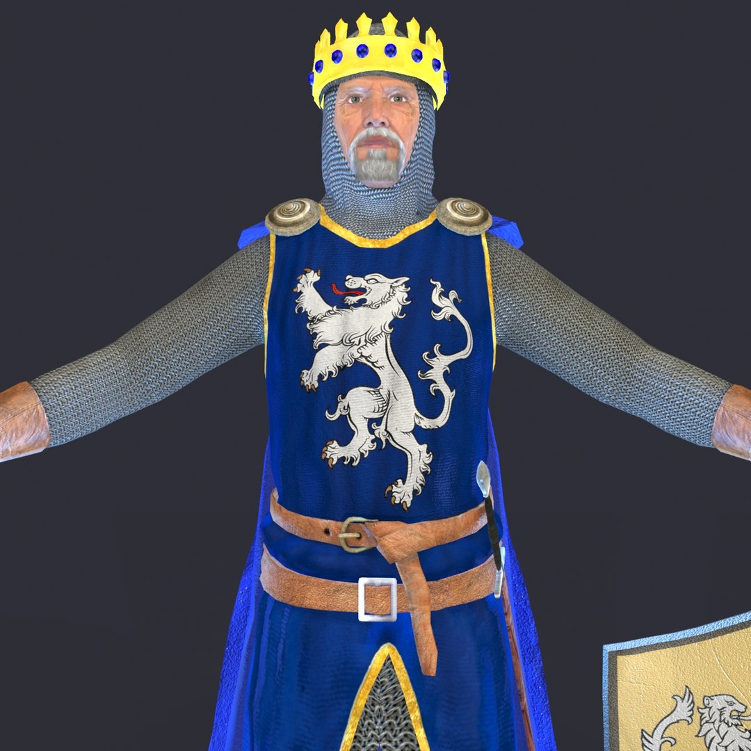 king knight medieval 3D https://p.turbosquid.com/ts-thumb/CR/x9ouH1/CofsvqR9/10008/jpg/1560881559/1920x1080/fit_q87/634048f09d11e2cd593f533334d2edf34abe8f4d/10008.jpg