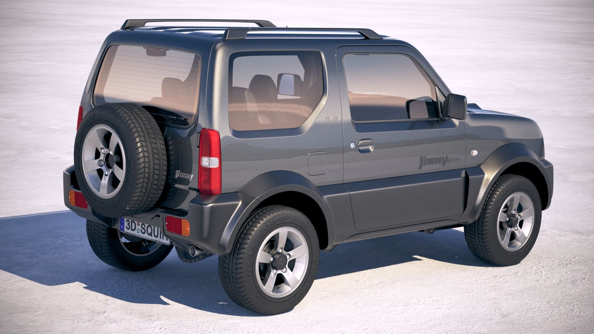 Suzuki Jimny 2018 3D Model - TurboSquid 1346182