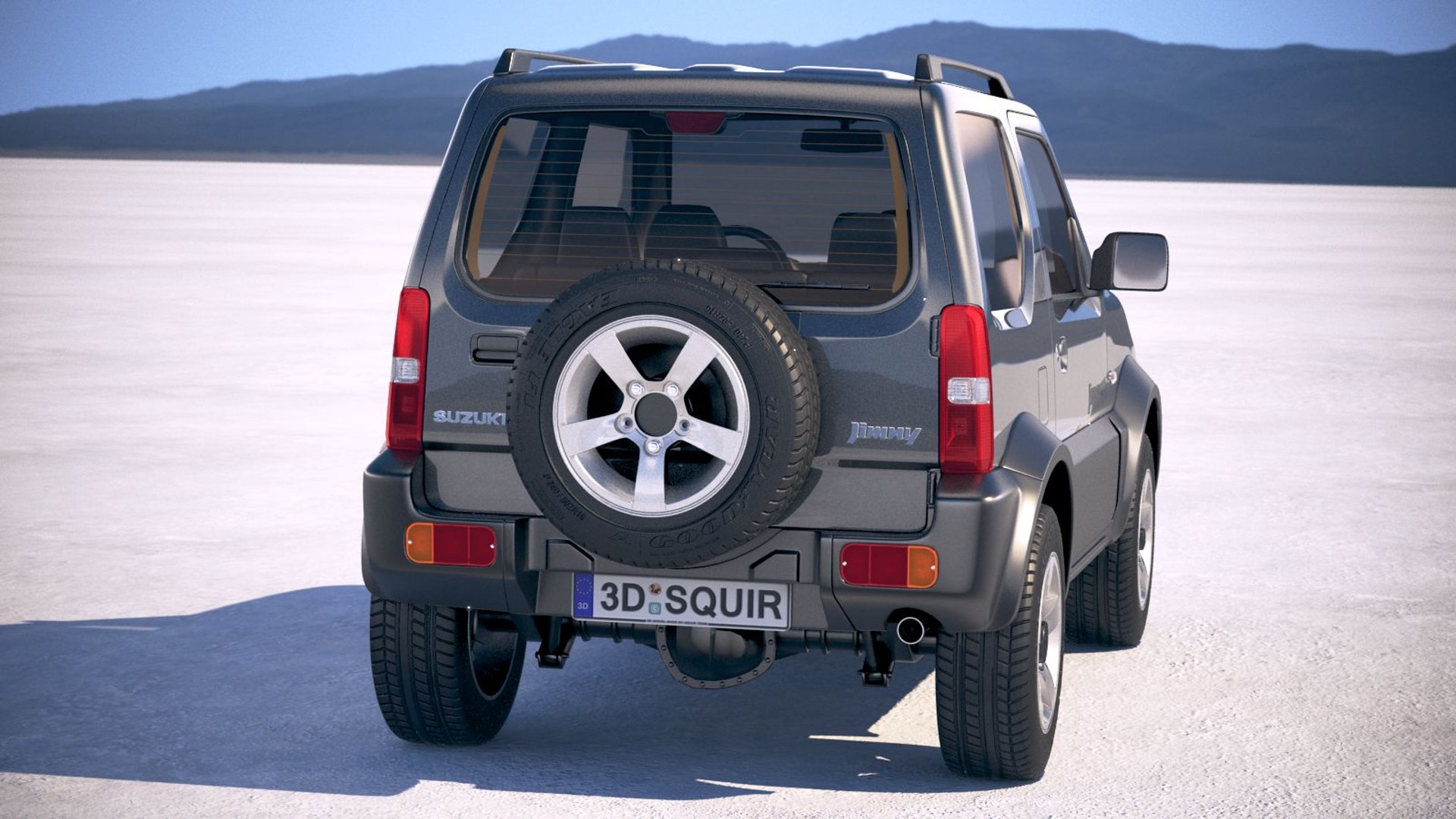 Suzuki Jimny 2018 3D Model - TurboSquid 1346182