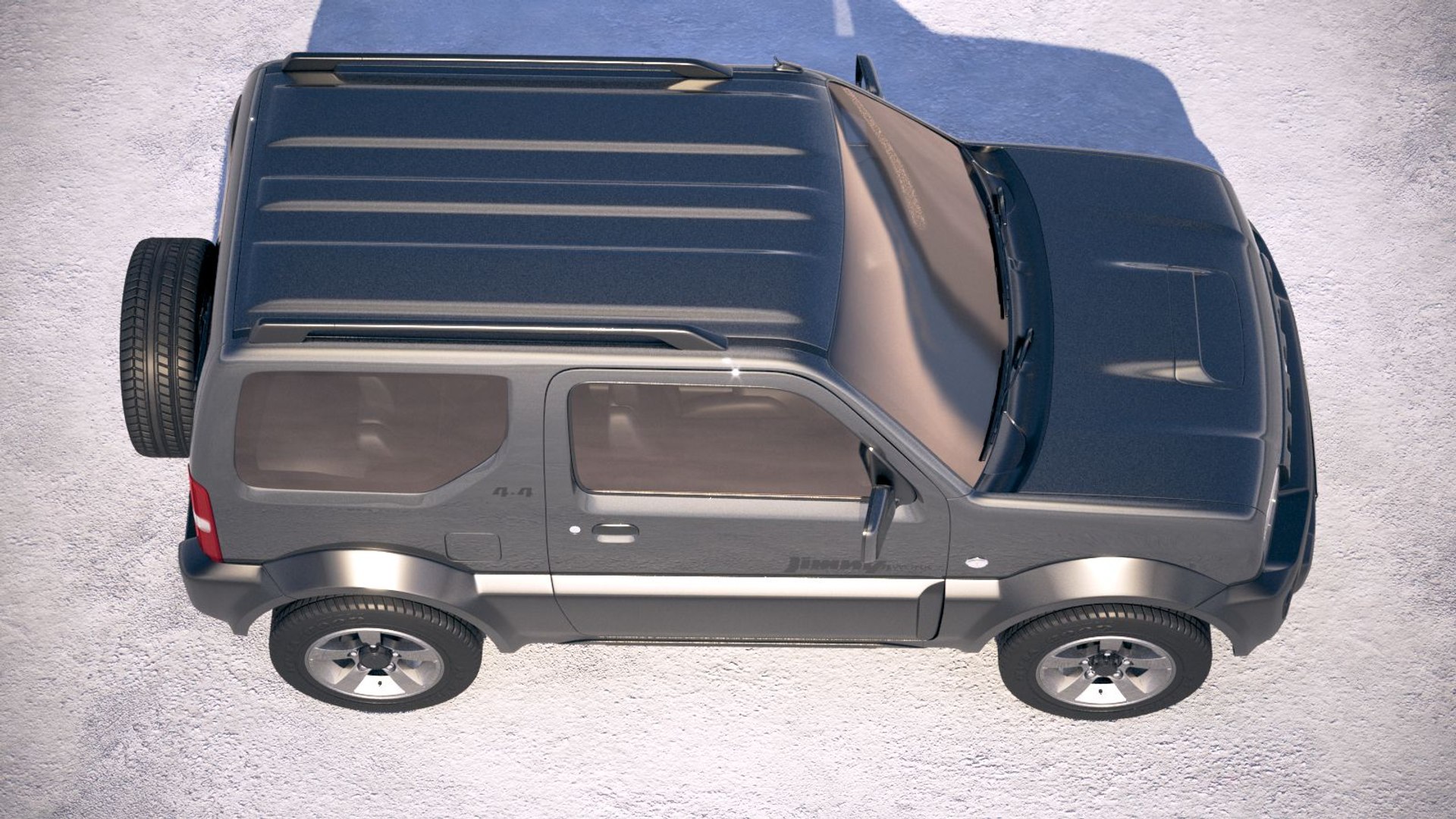 Suzuki Jimny 2018 3D Model - TurboSquid 1346182