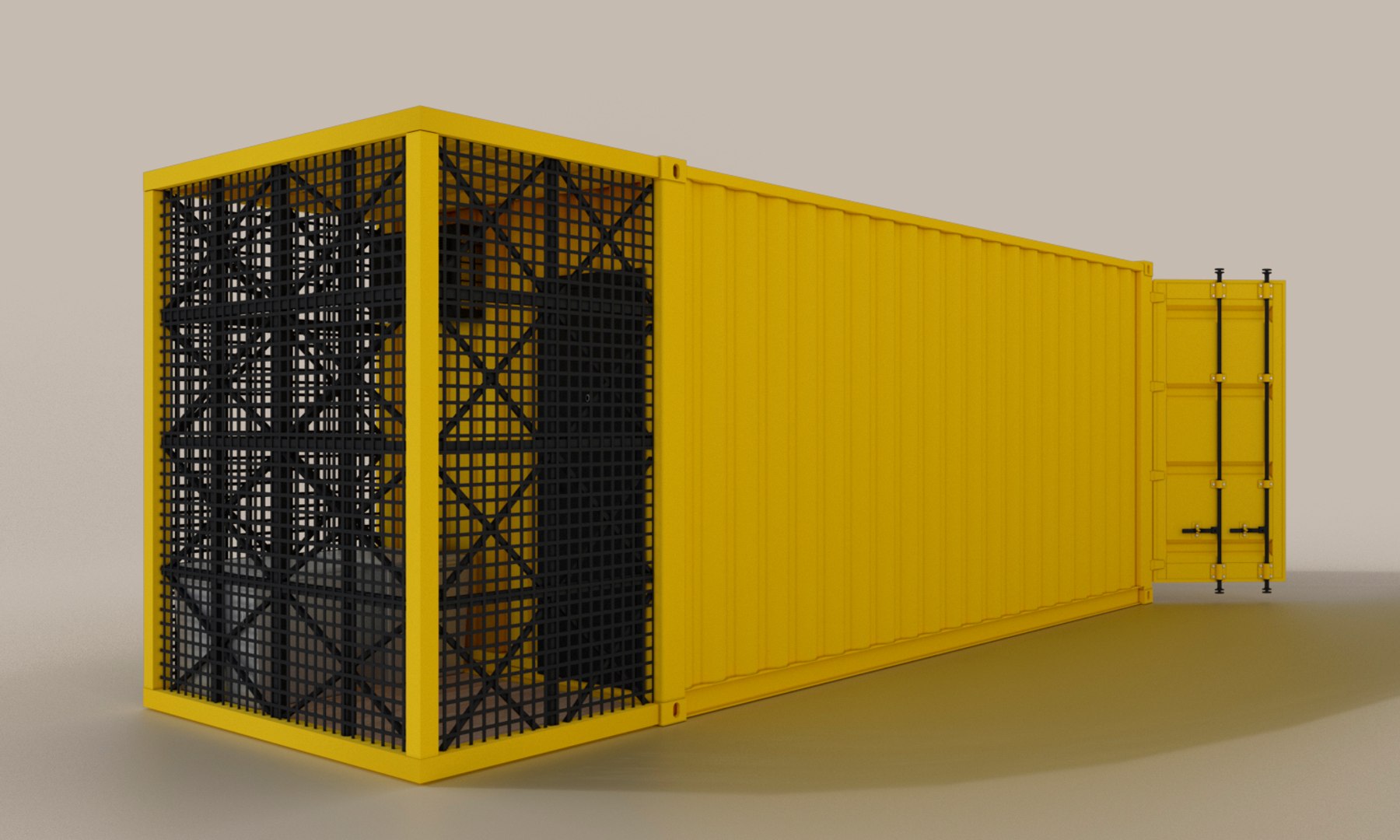 Street Container 3D Model - TurboSquid 1555674