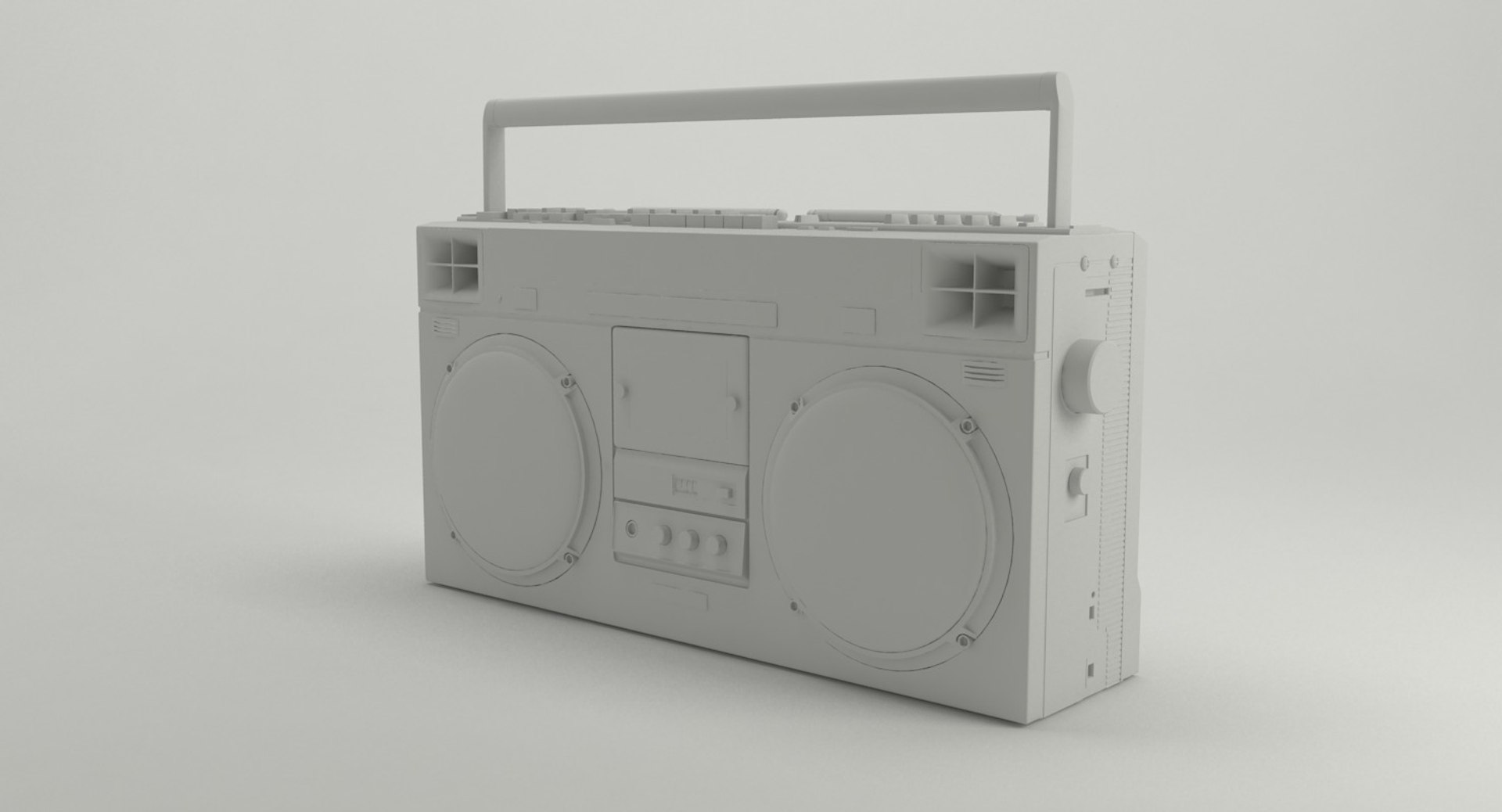 Jvc Boombox 3d Max
