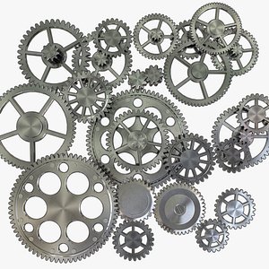 Ten kinds of gear with animation