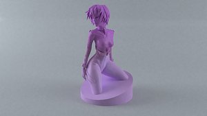 Evangelion Rei Ayanami Gainax 3D model